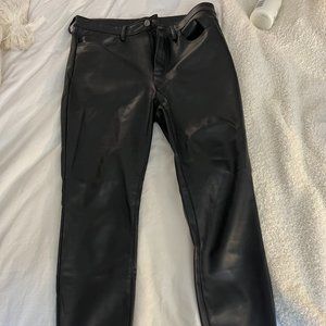 Free People Vegan Leather Pants